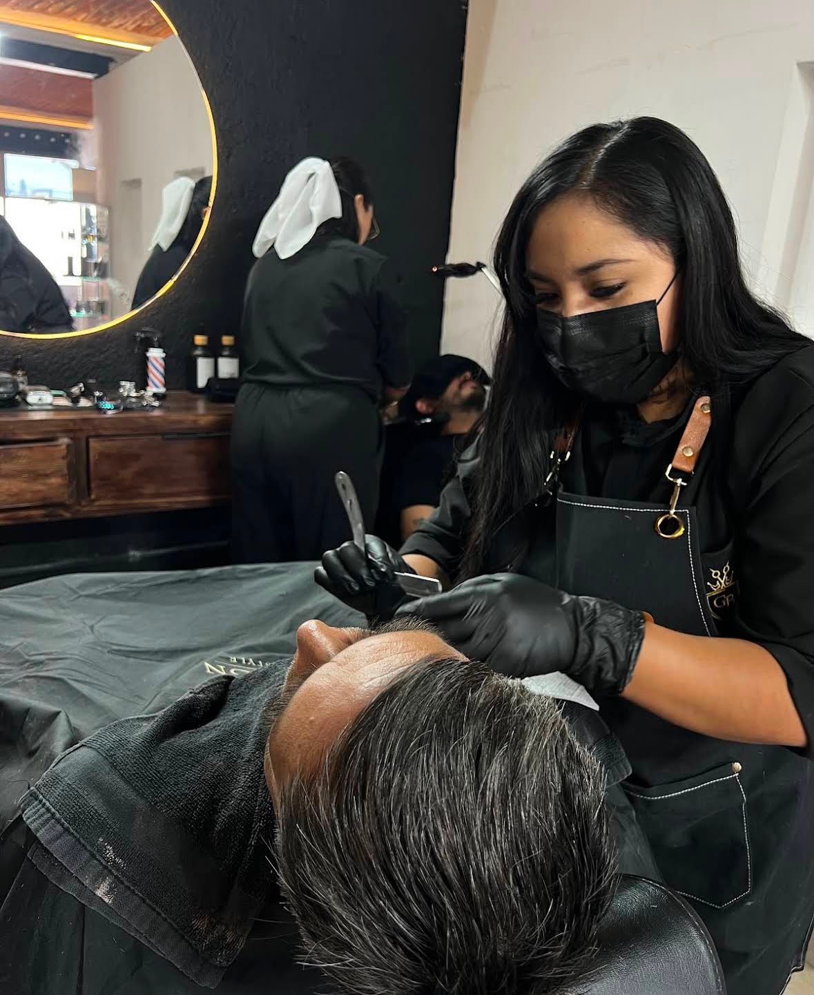 Acabado profesional de corte